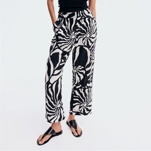 H&M ankle length linen pants - NWT